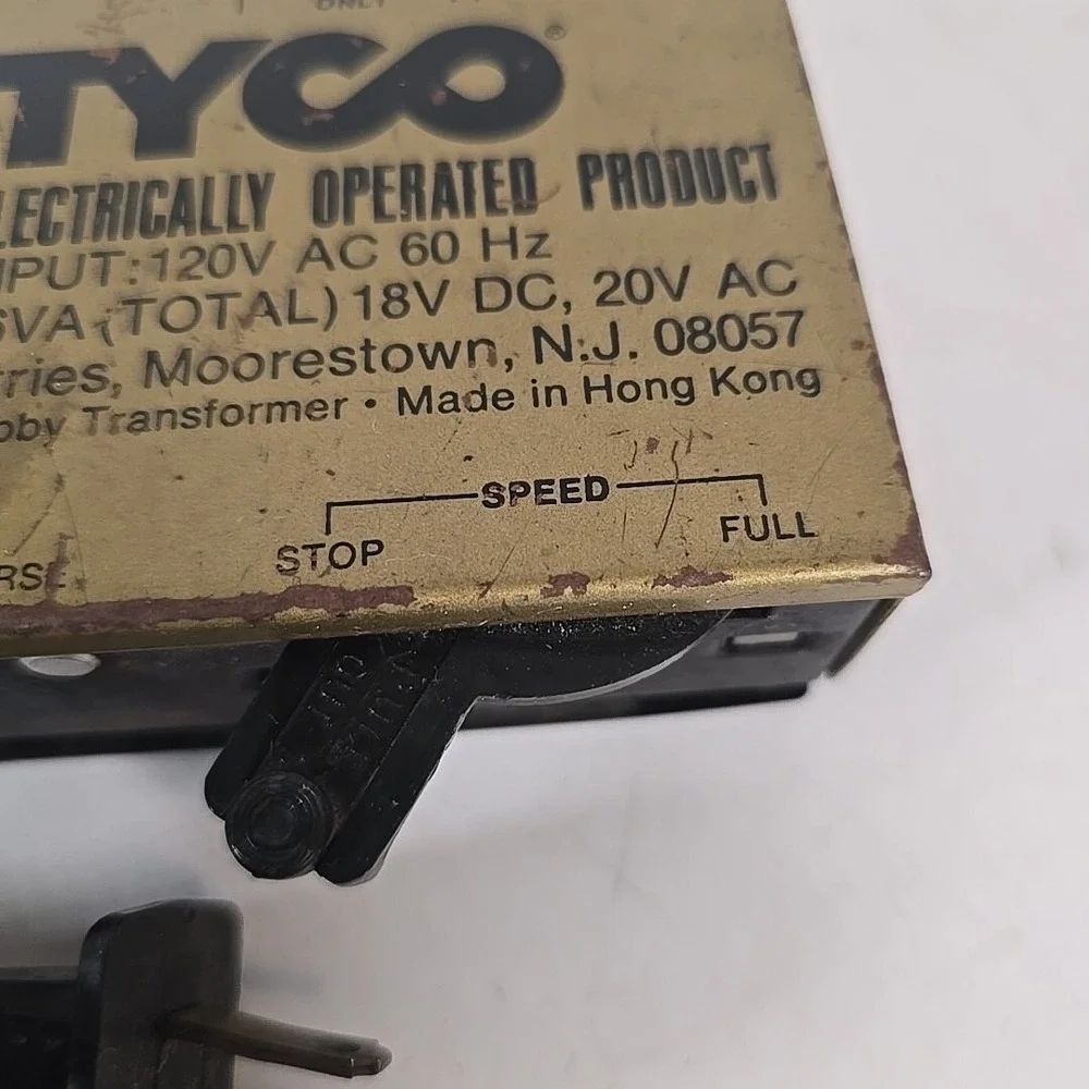 Vintage Tyco HO Electric Power Pack Train Transformer‎ Model 899V R20405 WORKS